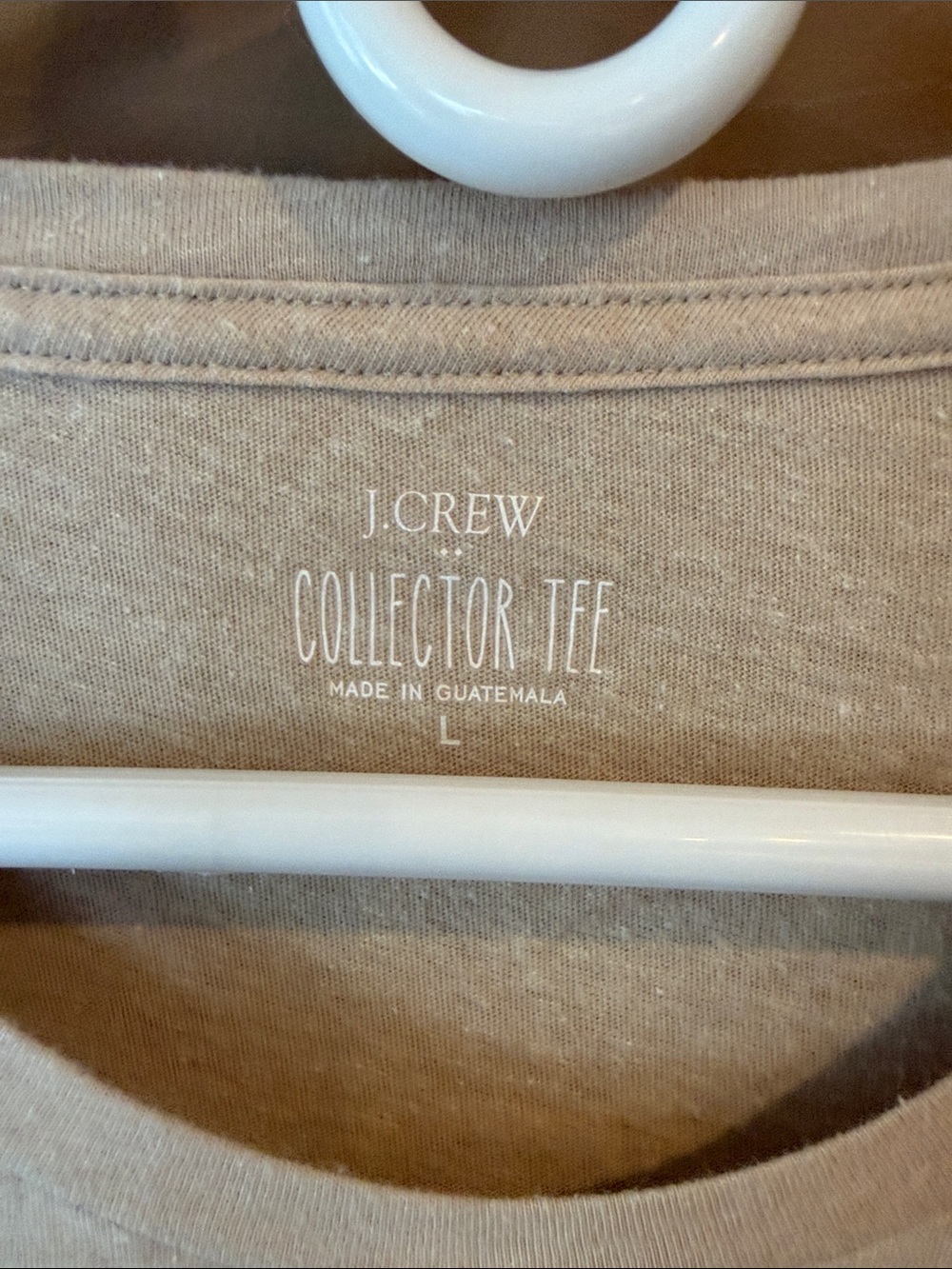 J. Crew Champagne/New Year’s Collector Tee in Tan - Picture 2 of 4